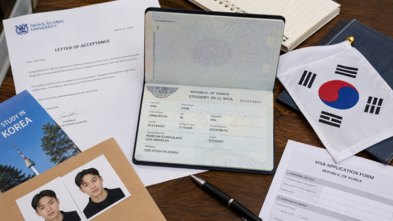 Visa du học Hàn Quốc: Hướng dẫn chuẩn bị hồ sơ và quy trình xin chi tiết
